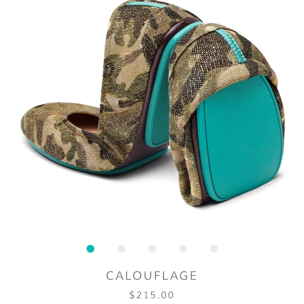Camouflage Tieks Flats